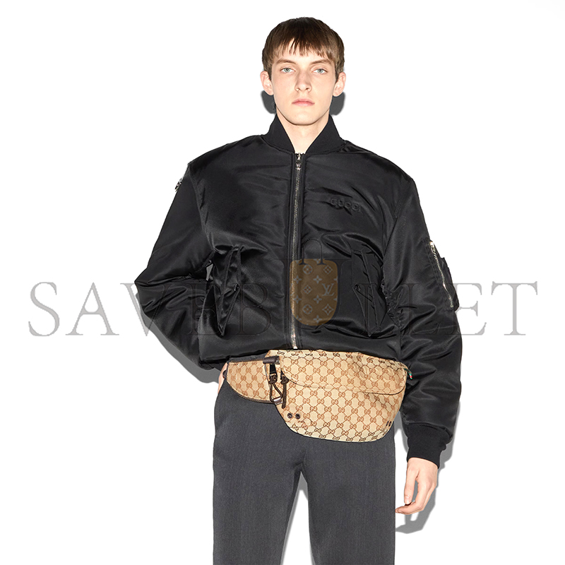 G*u*i gg canvas large belt bag 804262 (32*17*5cm)